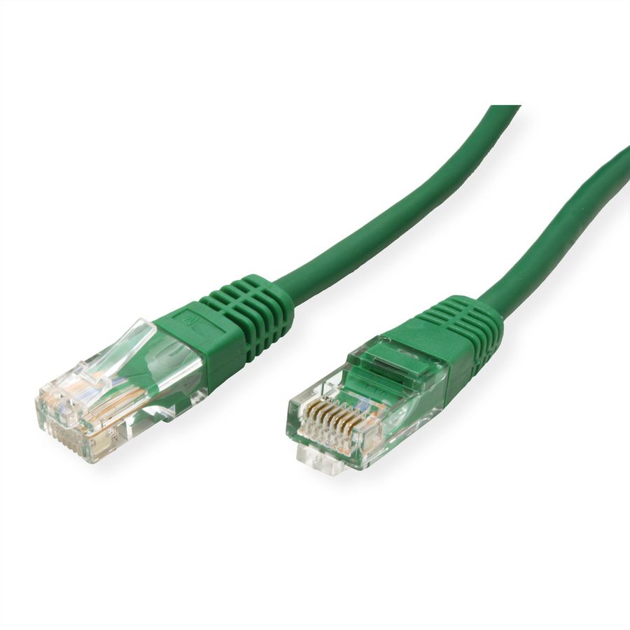 ROLINE patchkabel Cat.5e (Klasse D) UTP, PoE, groen, 5 m