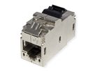 BACHMANN Keystone CAT6 klasse Ea STP koppeling RJ45 afgeschermd 10GBit, metallic