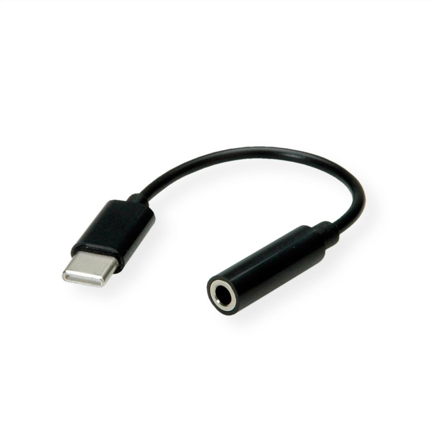 VALUE USB type C - 3,5mm Audio Adapter, Male/Female, 0,13 m
