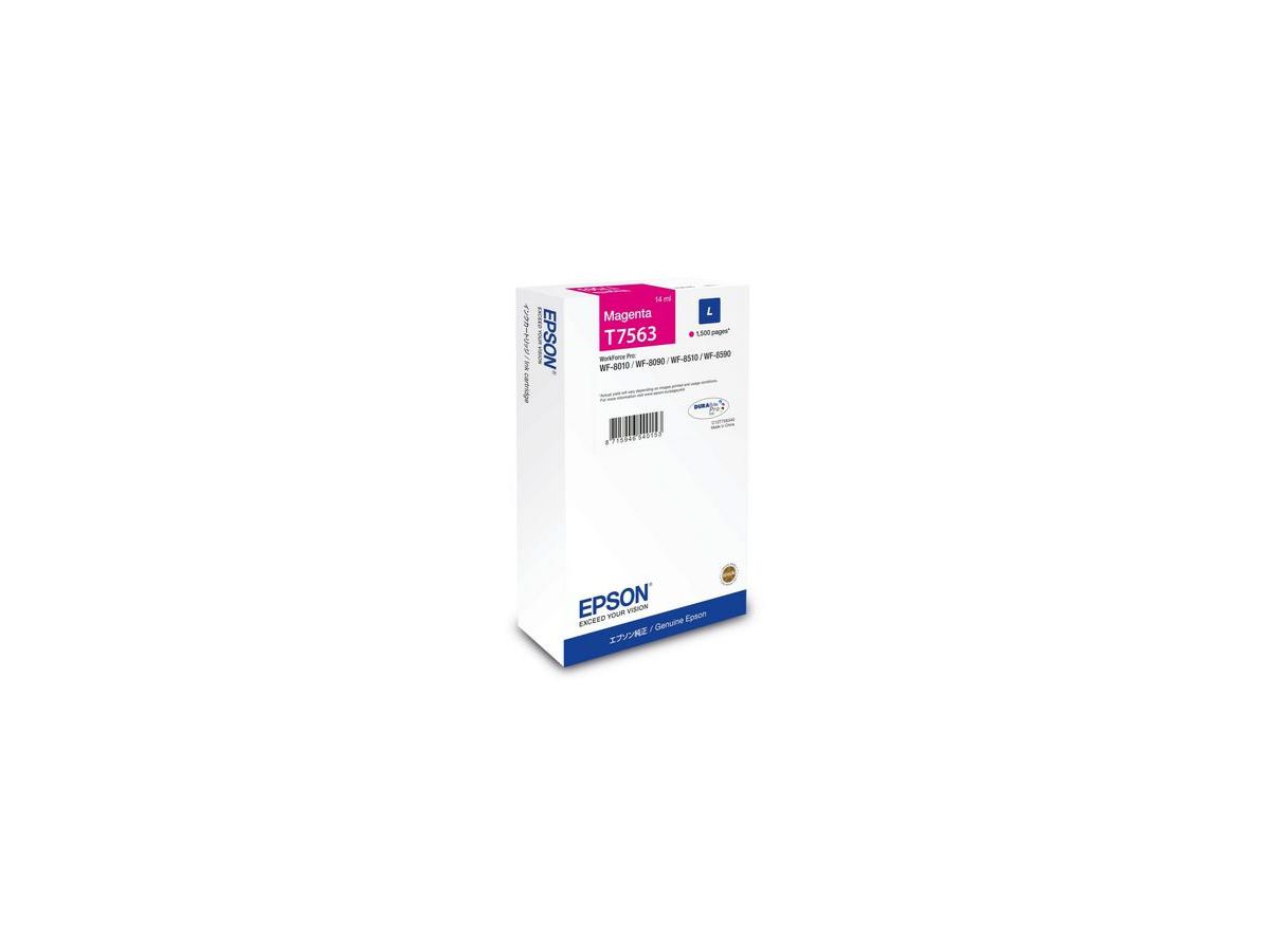 Epson C13T75634N inktcartridge 1 stuk(s) Origineel Normaal rendement Magenta