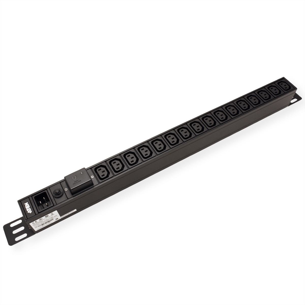 ATEN PE0216SG 0U 16A 16-poorts Basic PDU met overspanningsbeveiliging