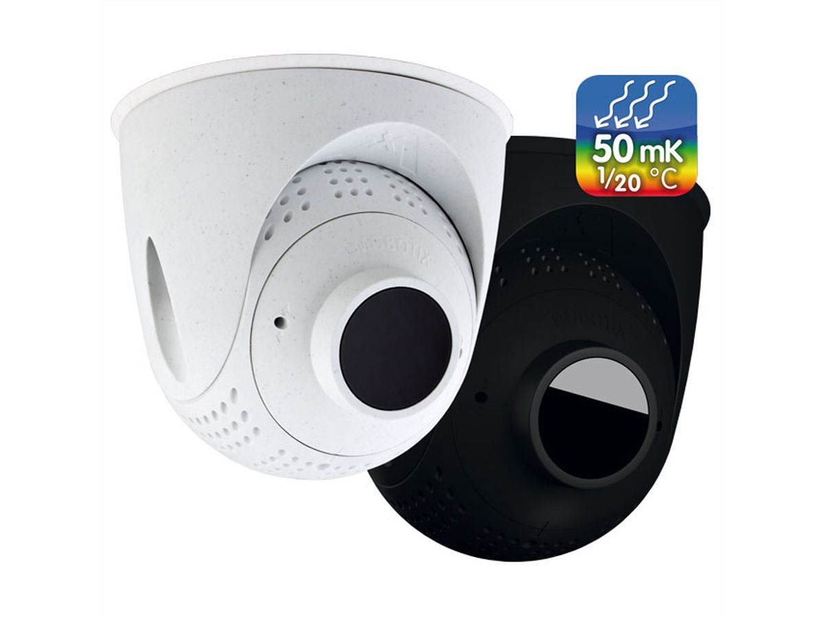 MOBOTIX PTMount-Thermal voor DualFlex S1x met lens B119 (31°x23°) zwart