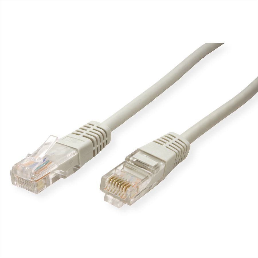 ROLINE UTP Patch Cord Cat.5e (Class D), PoE, grey, 5 m