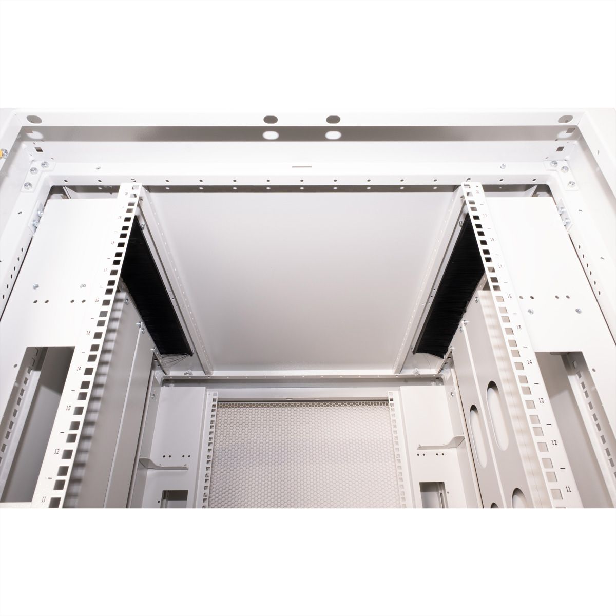 ROLINE colocation-kast 45HE 800x1000 mm, 2 compartimenten, grijs