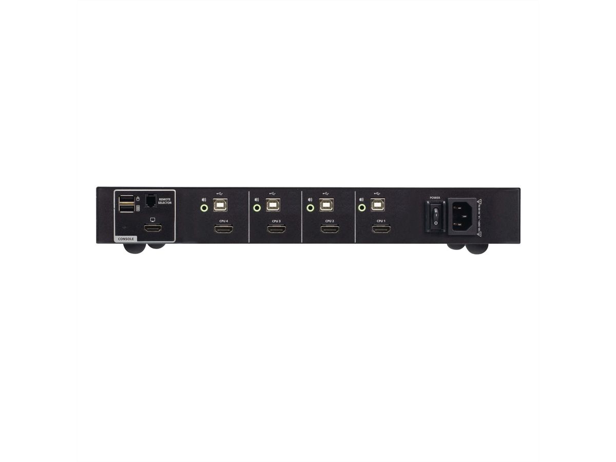 ATEN CS1184H4 4-poorts 4K HDMI Secure KVM PSD PP V4.0 Conform