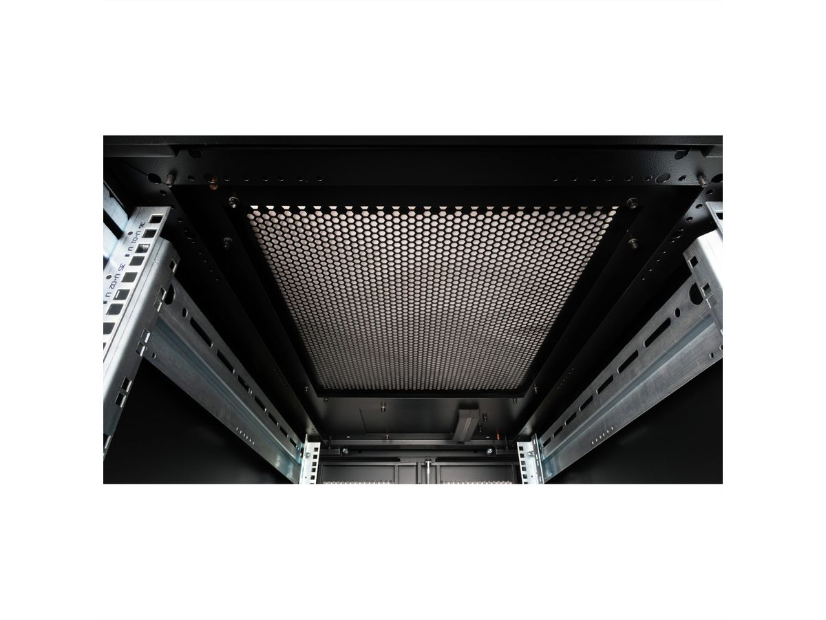 ROLINE 19-inch server rack Pro 36 U, 600x1000 BxD zwart plexiglas