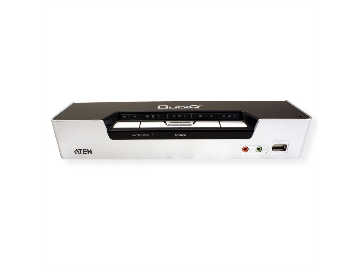 ATEN CS1794 KVM Switch HDMI, USB, Audio, USB-Hub, 4 Ports
