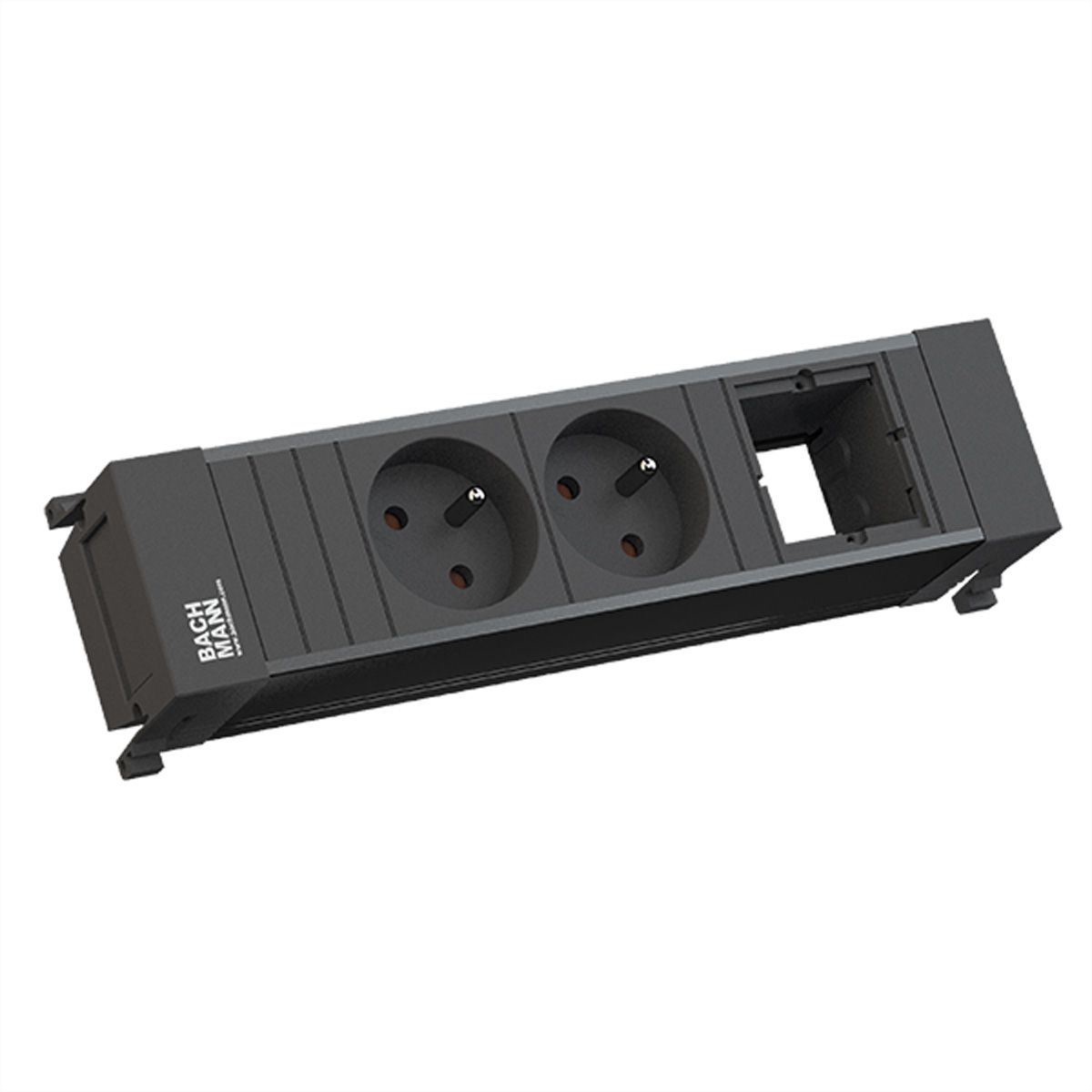 BACHMANN POWER FRAME 2xUTE 1xCM Plastic profile black