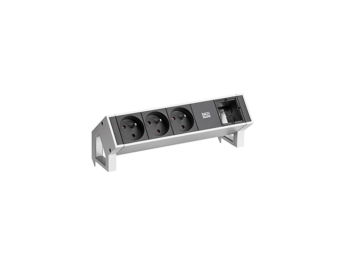 BACHMANN DESK2 3xUTE 1xCM 0.2m GST18 INOX