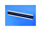 SCHROFF 19" Cable Ducting With Brush Strip, Silver