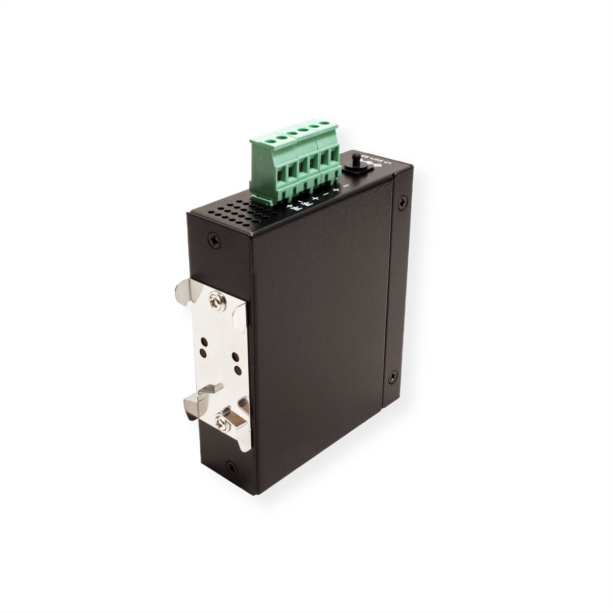 ROLINE Industrial Converter RJ-45, incl. mini GBIC, Fiber Optic 1000SX/LC