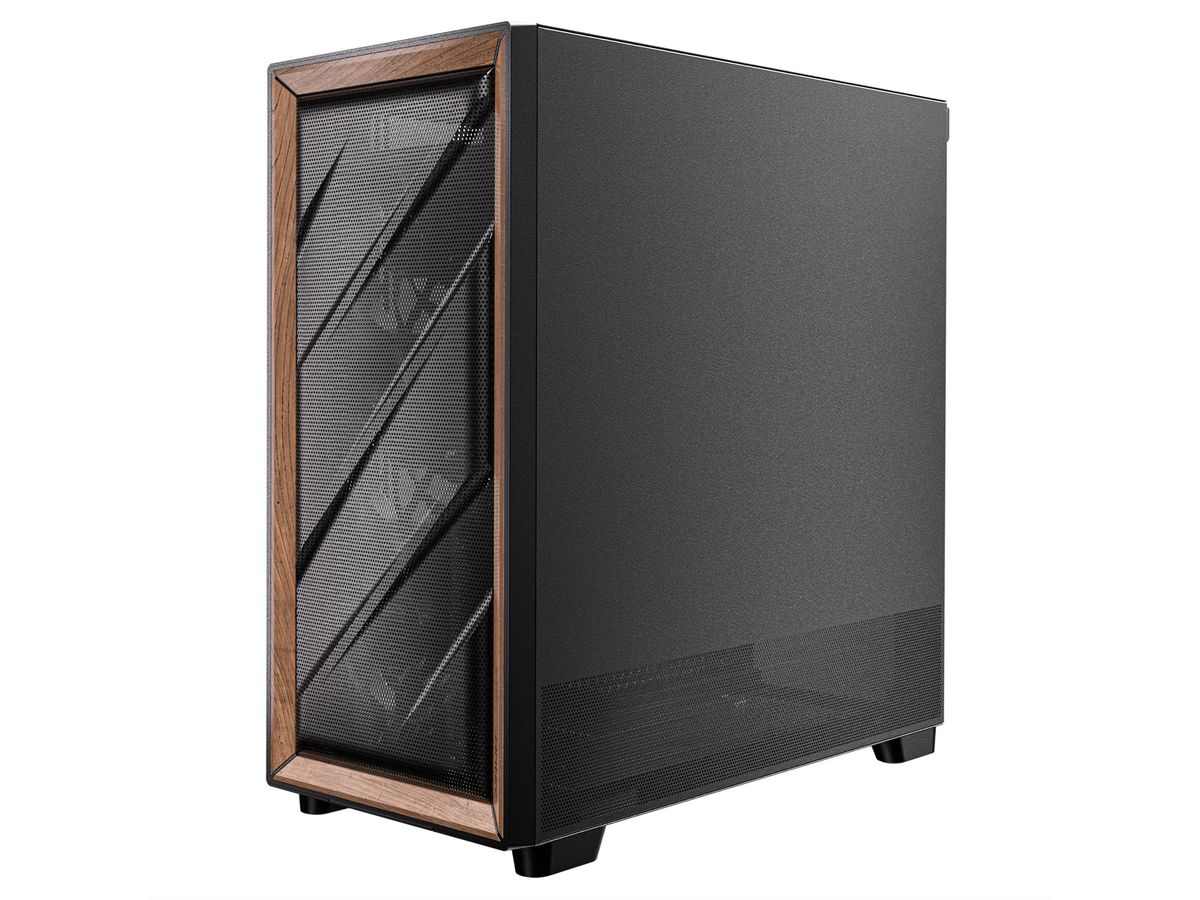 ANTEC FLUX PC case Midi Tower Gaming ATX, black