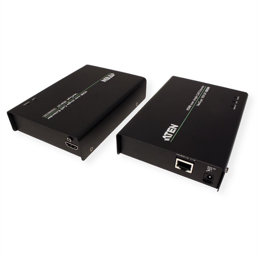 ATEN VE812 HDMI Extender, Ontvanger en Zender, HighQuality, Cat 5e, 100m