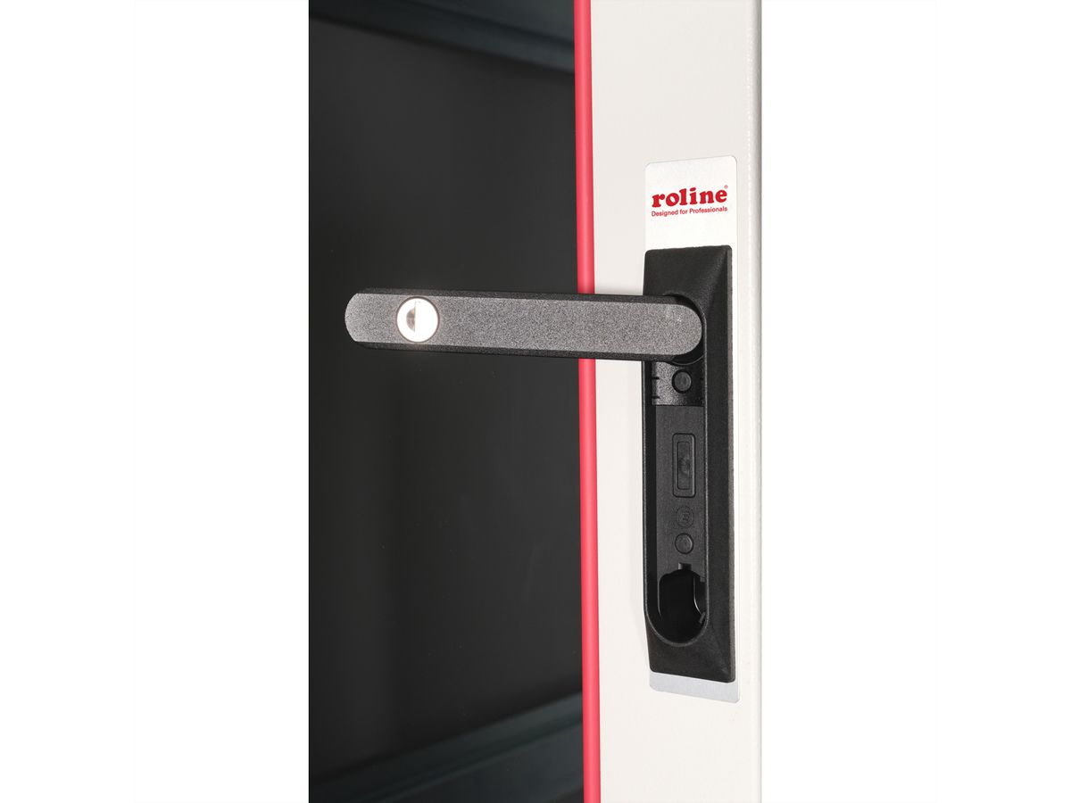 ROLINE 19-inch netwerkkast Pro 47 U, 600x1000 BxD Glazen deur grijs