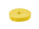 VALUE Strap Cable Tie Roll, Width 10mm, yellow, 25 m