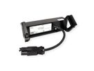 BACHMANN DESK2 2xUTE 1xUSB A/C 22W, GST18 RAL9005, schwarz, 0,2 m