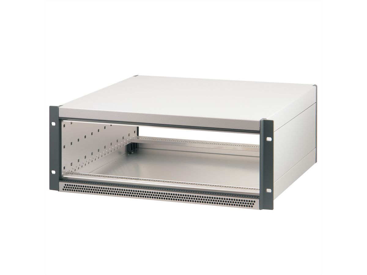 SCHROFF RatiopacPRO AIR 19" Rack Mount Case, Retrofittable Shielding, 6/7 U, 84 HP, 255 mm