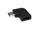 VALUE Adapter, USB 3.2 Gen 2, Type C - C, M/F, 90° Angled, black