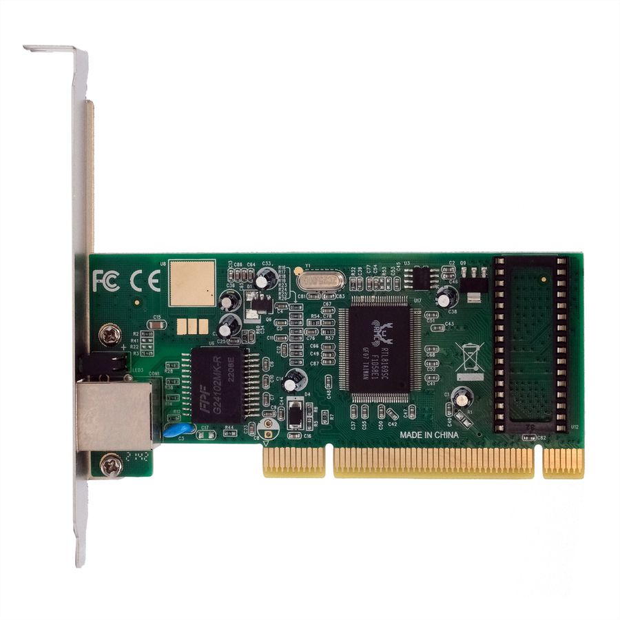 EXSYS EX-6069-2 1-poorts 1 Gigabit PCI-netwerkkaart