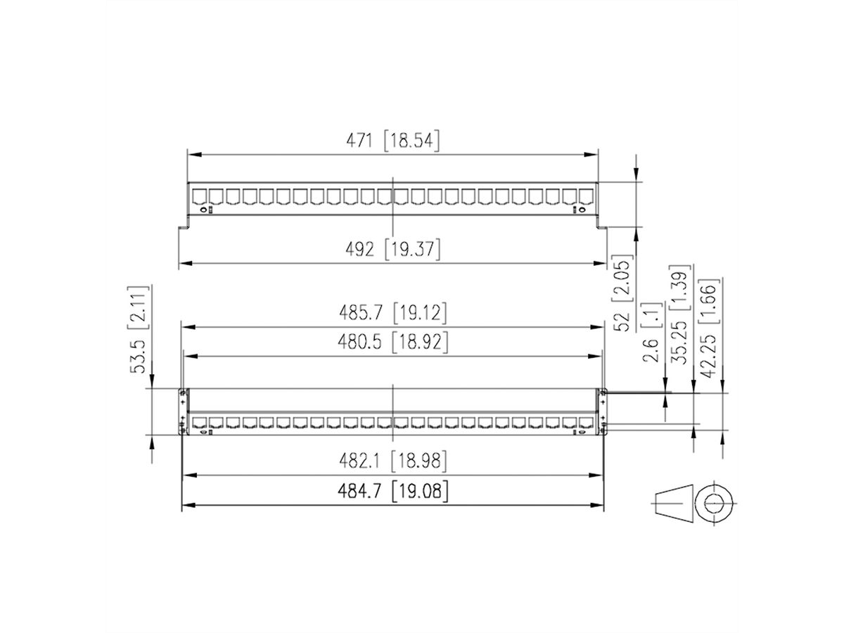 METZ CONNECT SmartConnectPP 24-Poorts MC-module