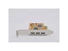 EXSYS EX-11053 USB 2.0 PCIe-kaart met 3 poorten