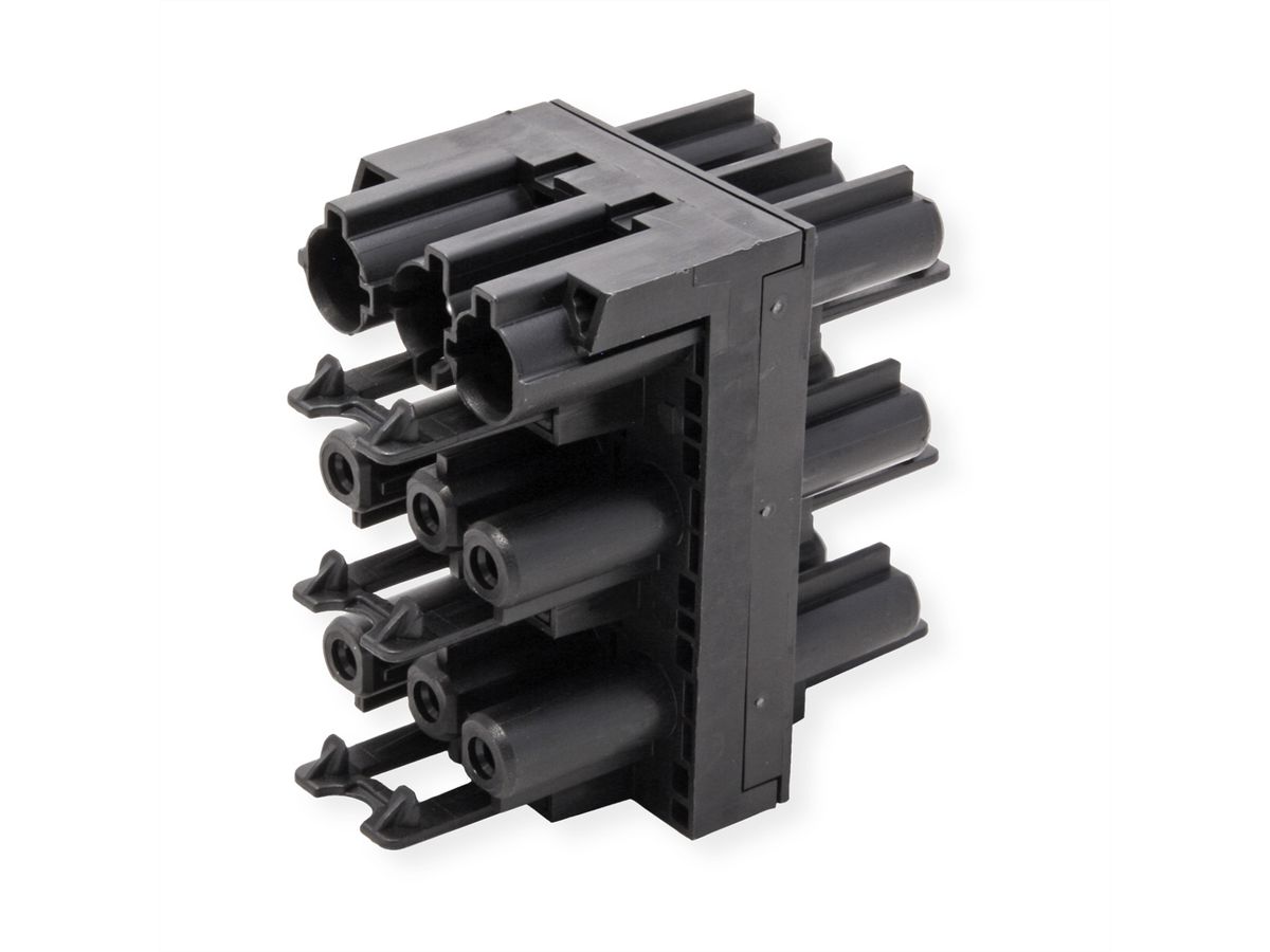 BACHMANN T-distributor GST18 3-pole, GST18 1xIn 5xOut