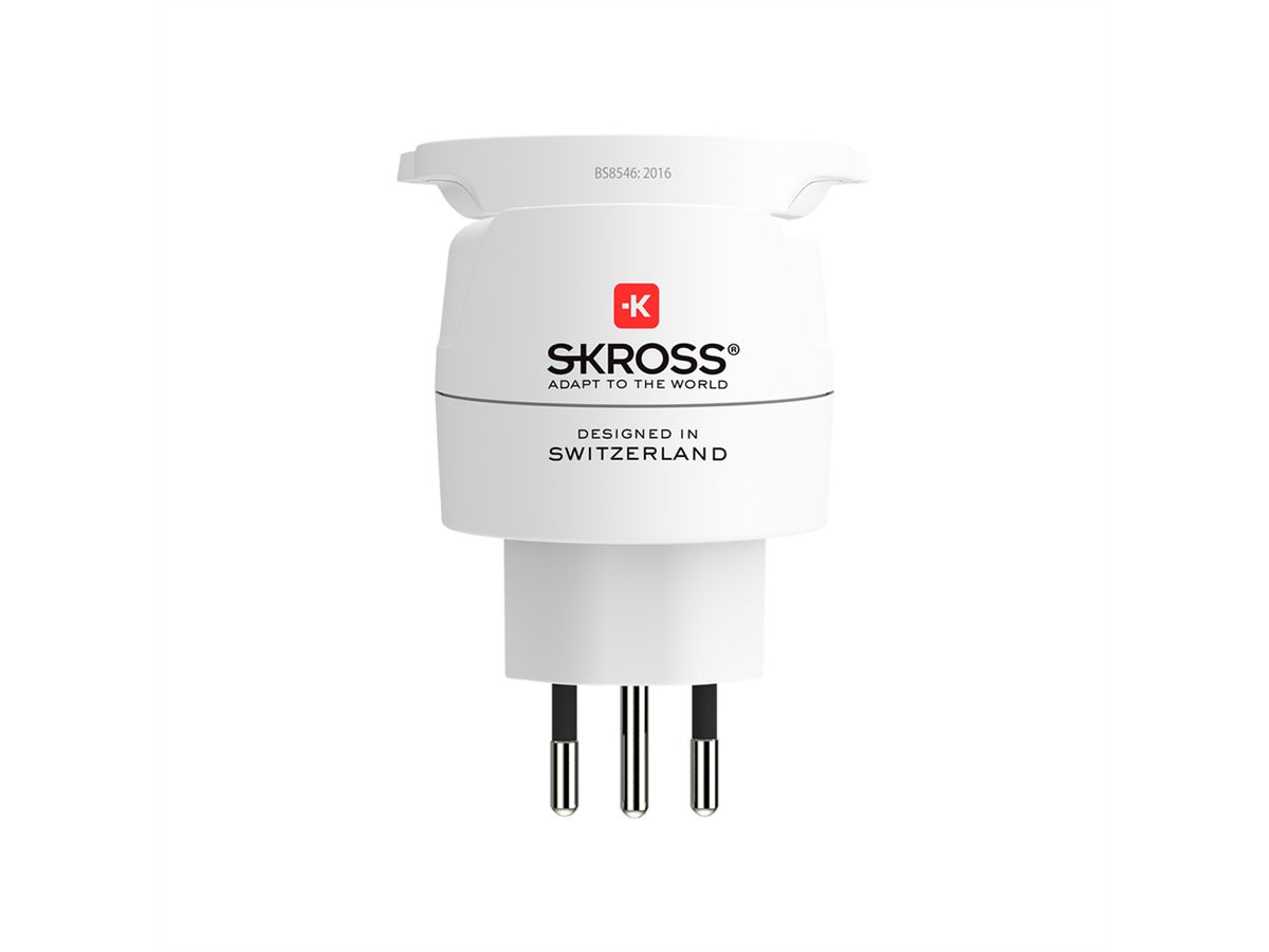 Skross Combo Wereld naar Zwitserland compacte adapterset