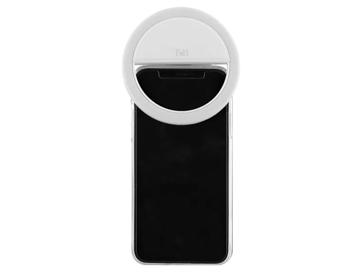 T'nB Influence LED Ring Clip für Smartphone, 6500K,125 mAh Akku