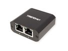 TRENDnet TEG-102S 2-Port Gigabit Splitter, with USB Type C Power