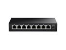 TRENDnet TEG-S380 8-Poorts 2.5G Switch , onbeheerd, zwart