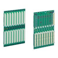 SCHROFF VMEbus J1/J2 Backplane, 6 U, 20 Slots