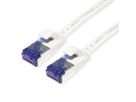 VALUE FTP patchkabel, Cat.6A (Class EA), extra plat, wit, 0,5 m
