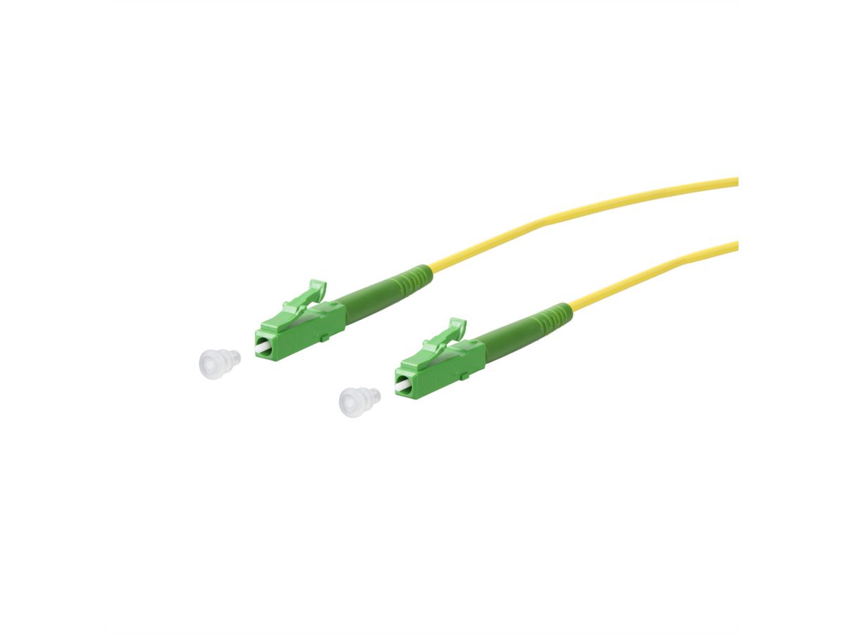 METZ CONNECT OpDAT glasvezelkabel, LC-S APC/LC-S APC OS2, 5 m