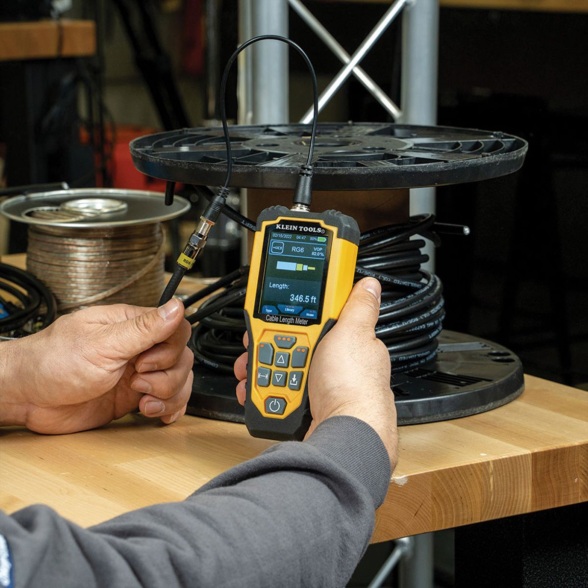 KLEIN TOOLS 501-915 TDR Cable Length Meter
