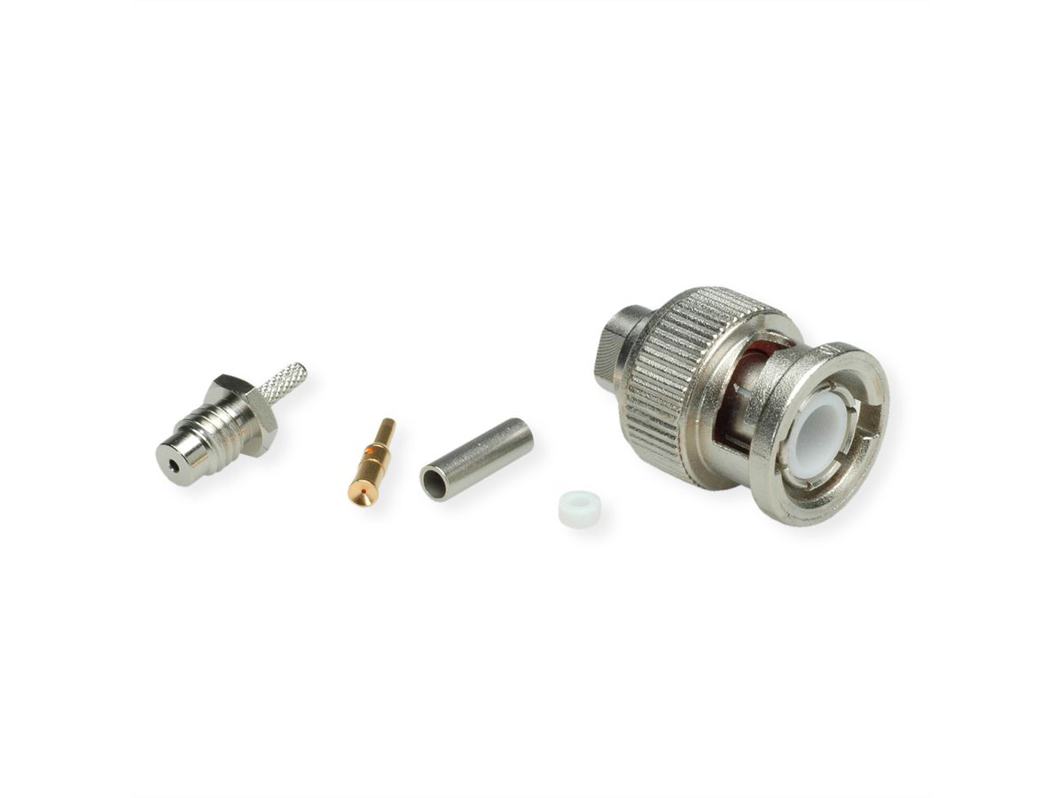 TELEGÄRTNER BNC-Crimpstecker 50 Ohm, Crimp G3, für RG-178B/U