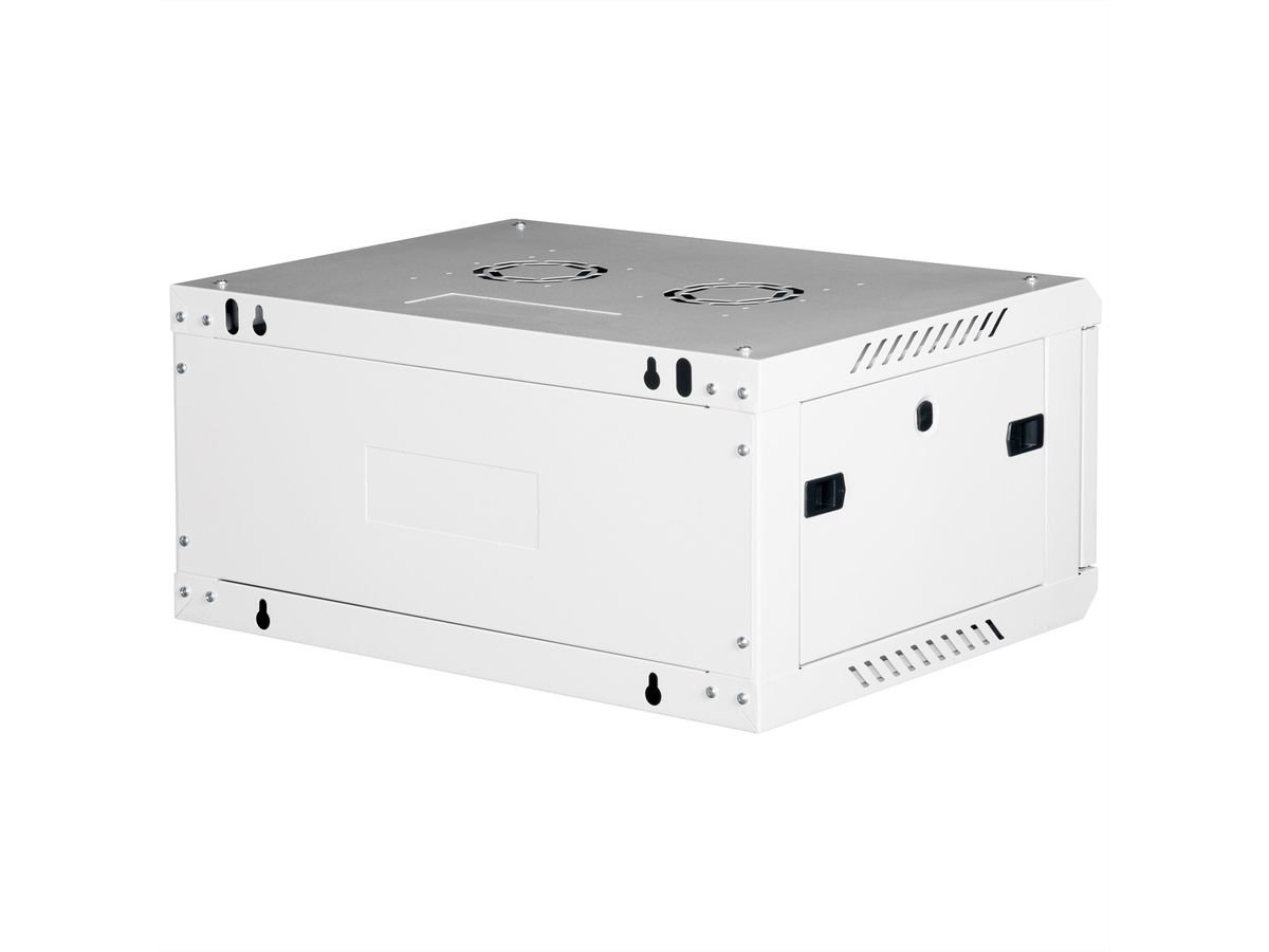 ROLINE 19-inch wandbehuizing Basic Plus 4U, 600x450 BxT grijs