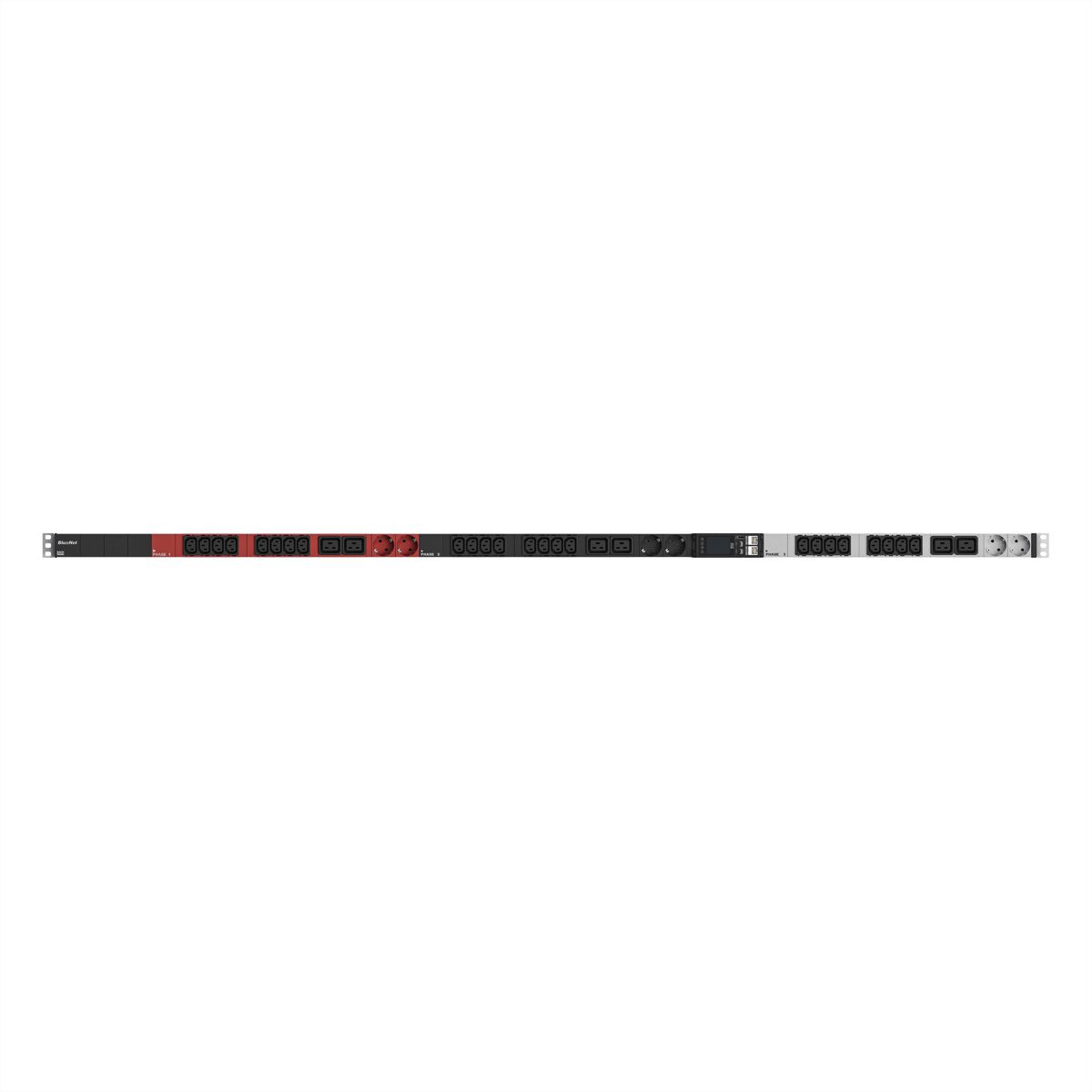 BACHMANN BN ESSENTIAL Metered 24xC13, 6xC19 6xCEE7/3 3,0m CEE 16/5p