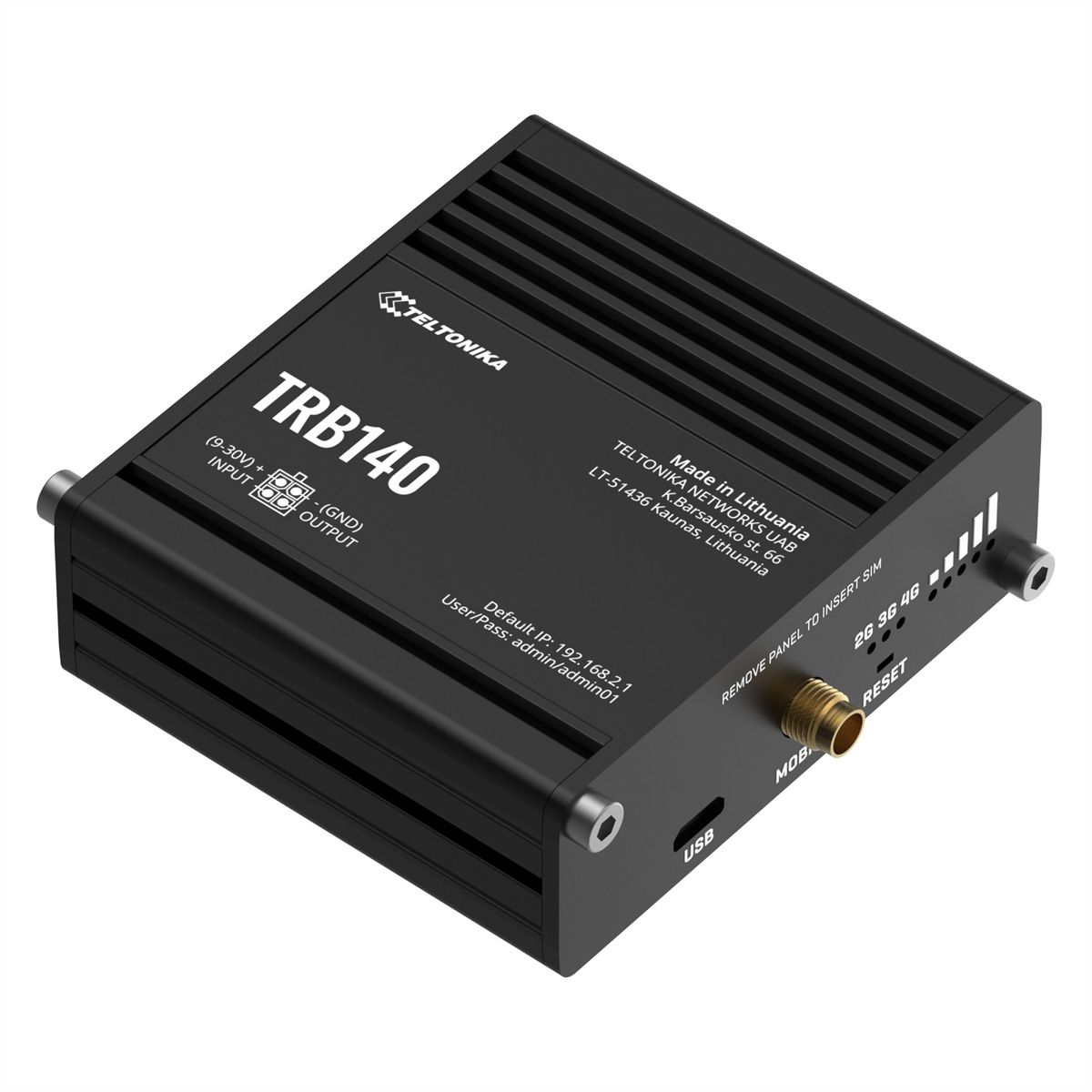 TELTONIKA TRB140 LTE/4G/3G/2G robuuste Industriële gateway