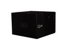 ROLINE 19-inch wandbehuizing Pro 7 U, 600x600 BxD tweedelig draaibaar zwart