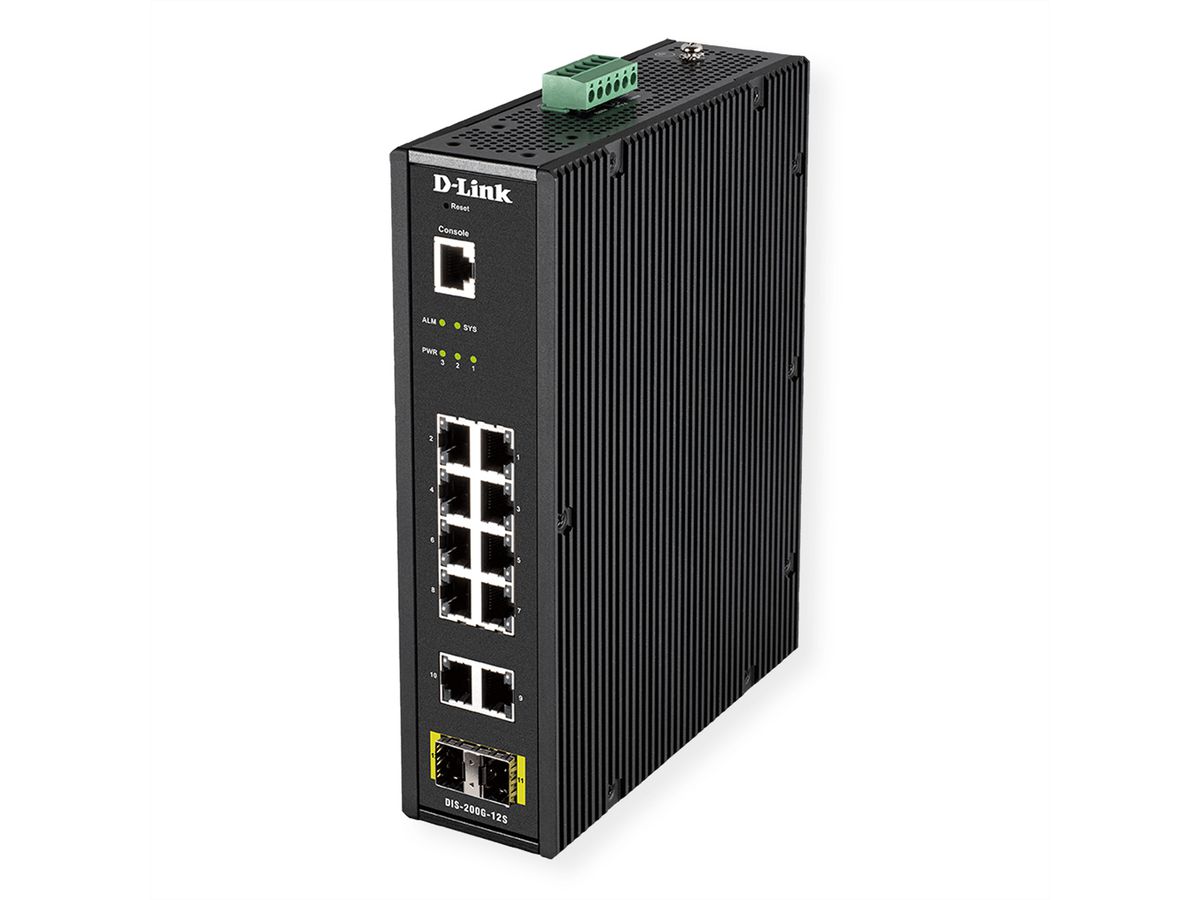 D-Link DIS-200G-12S Netwerkswitch Beheerd L2 Gigabit Ethernet