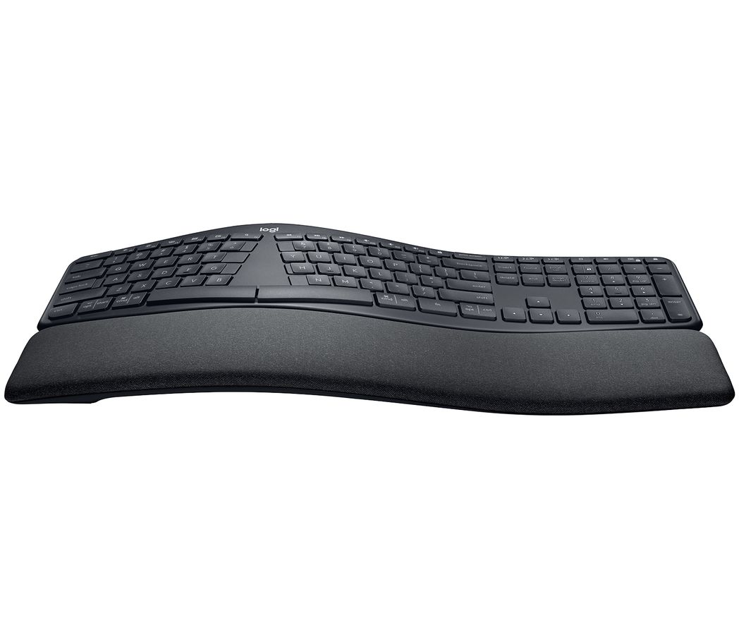 Logitech Ergo K860 keyboard RF Wireless + Bluetooth English Graphite