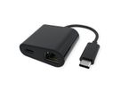 VALUE USB 3.2 Gen 2 Type C naar Gigabit Ethernet-converter + 1x PD-poort