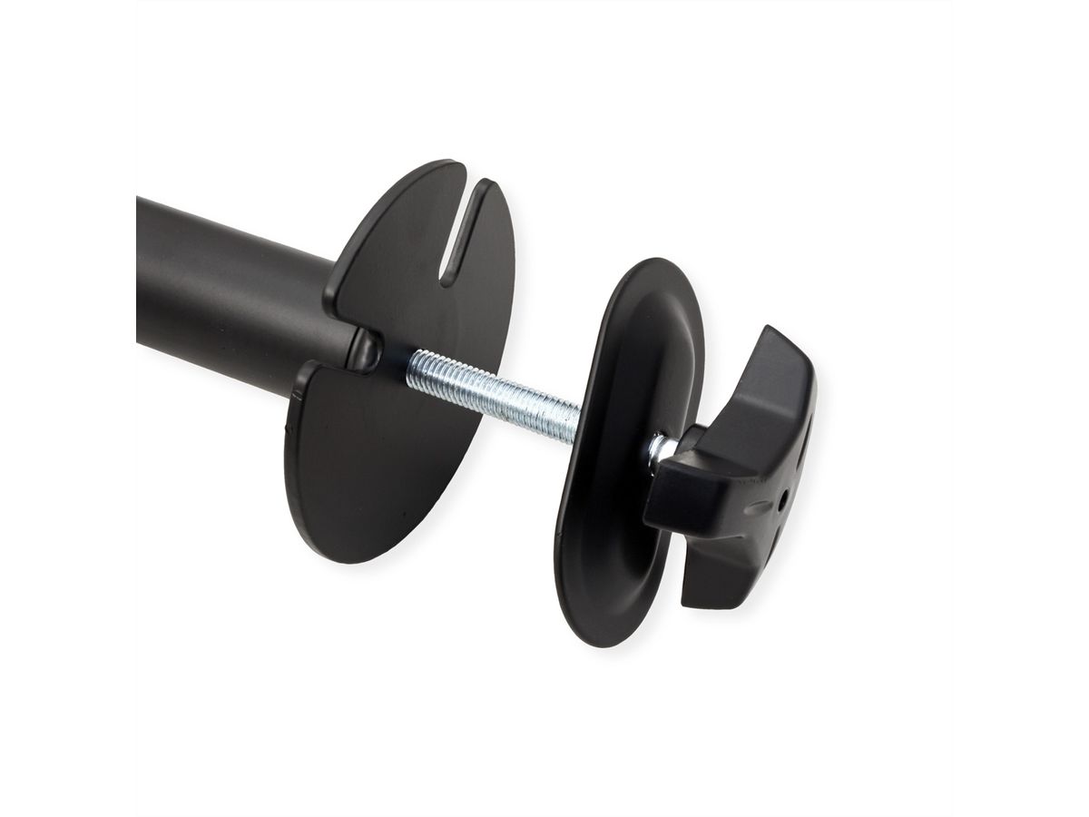 VALUE LCD-arm voor zware belasting, draagstang, 4 scharnieren, tafelmontage, tot 20 kg