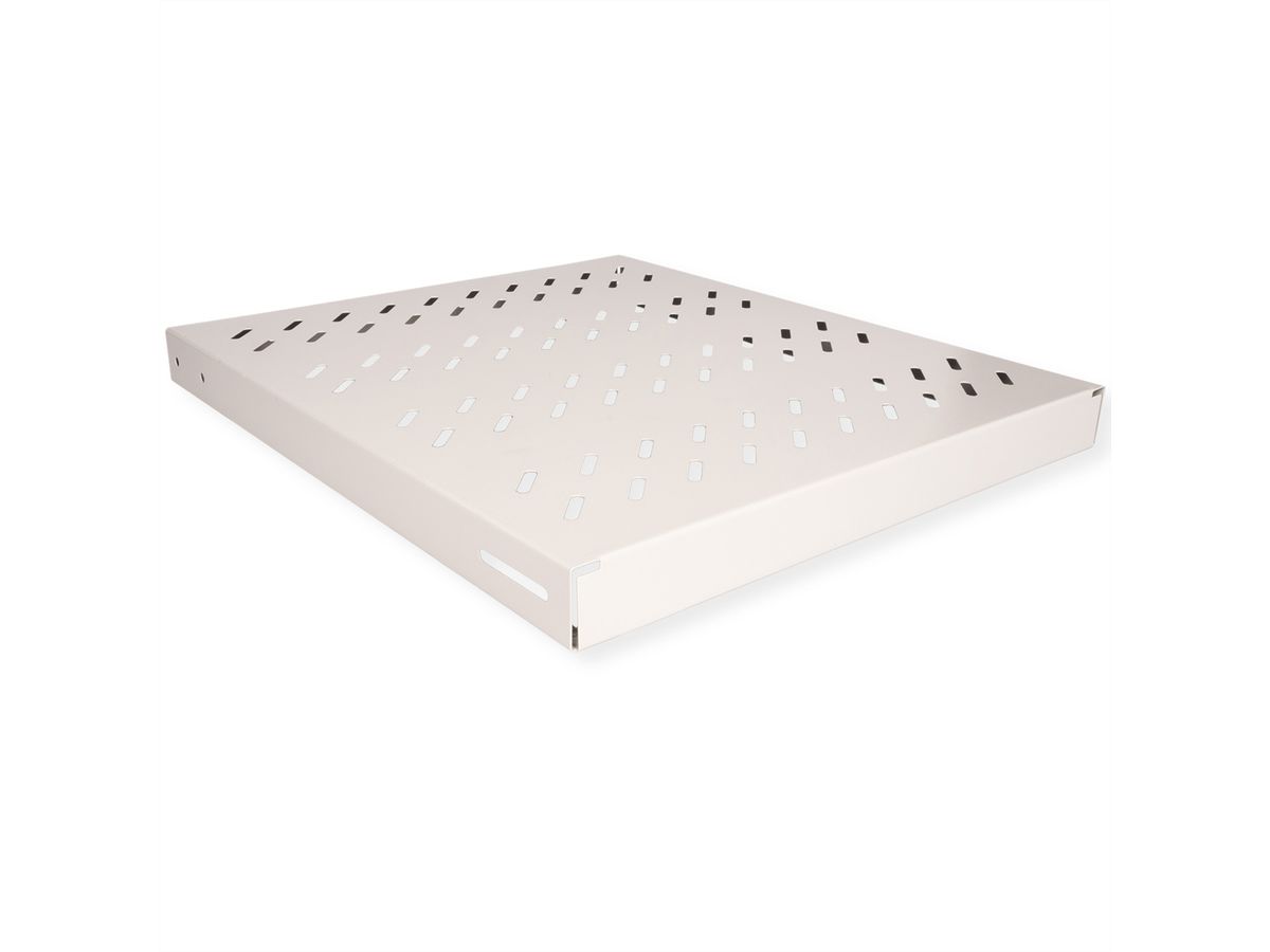 ROLINE 19-inch plank 1 U, 550 mm diep 50 kg grijs