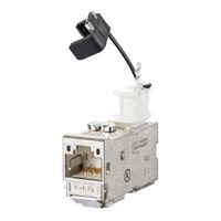 METZ CONNECT Cat.6A module 90° aansluiting