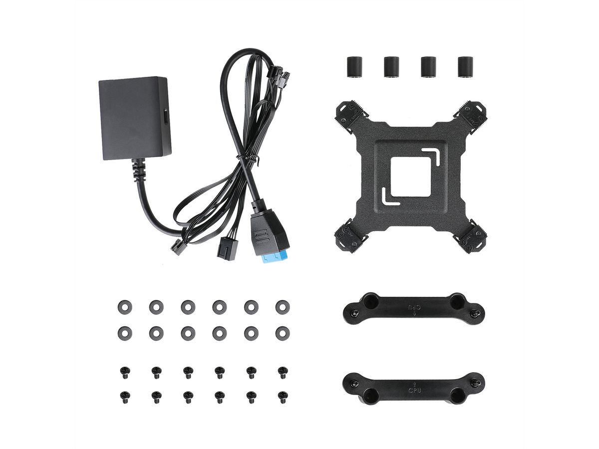 ANTEC Vortex VIEW 360 mit LCD Display, schwarz