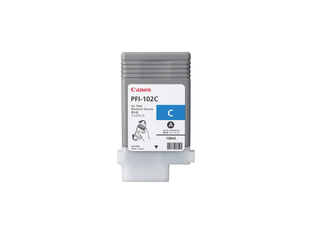 Canon PFI-102C inktcartridge Origineel Cyaan