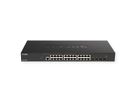 D-Link DXS-1210-28T Smart Managed Switch, 24x 10G Base-T + 4 x 10G/25G SFP28 Ports