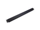 ROLINE 19-inch blind paneel 1U zwart