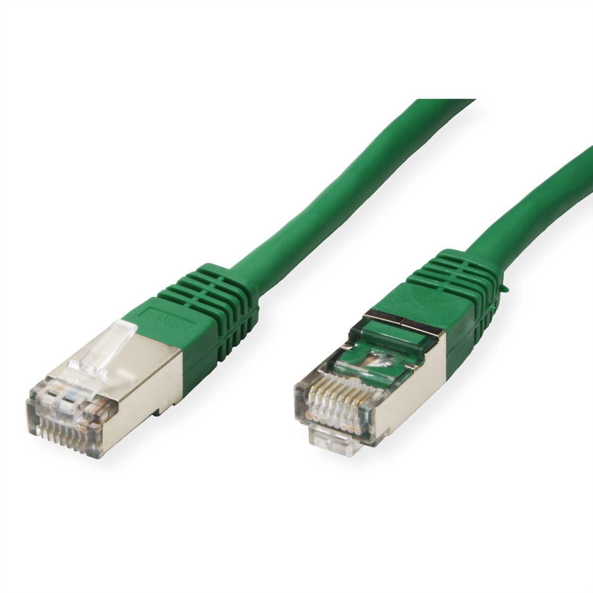 VALUE Patchkabel Cat.6 (Class E) S/FTP (PiMF), groen, 2 m